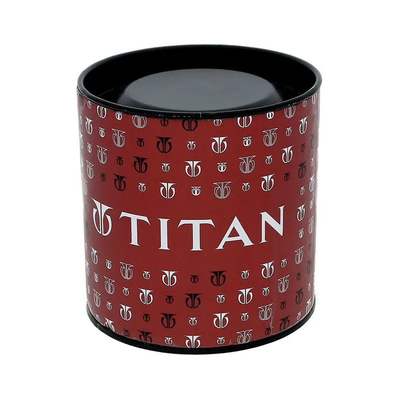 Titan Karishma Brown Dial Two-tone Men's Watch- 1824KM01